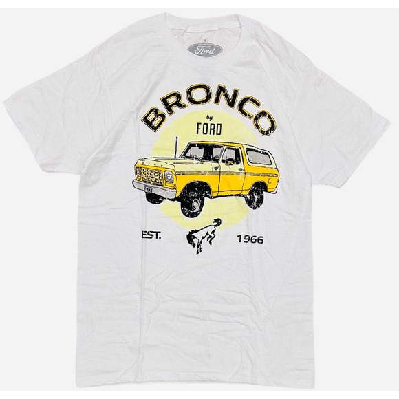 Ford Other - Ford Men's Officially Licensed Bronco Vintage Retro Distressed Print Tee T-Shirt